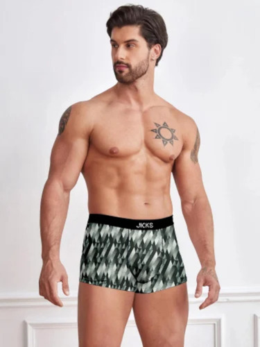 Printed Men Underwear - Nylon, Free Size, Multiple Colors | Printed Trunk, Comfortable Fit, Lightweight