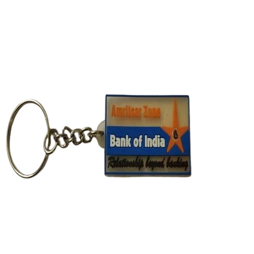 Silicone Rubber Promotional Keychain