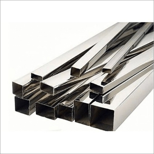 Silver Stainless Steel Square Pipe