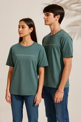 Unisex Round Neck T Shirt