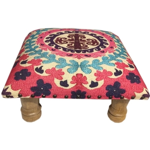 UPHOLSTERED CHOKI (FOOT STOOL)