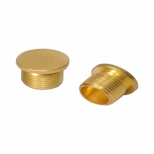 02 Brass Round Head Stopping Plug