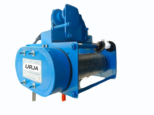 Electric Wire Rope Winch Machine - Capacity: .