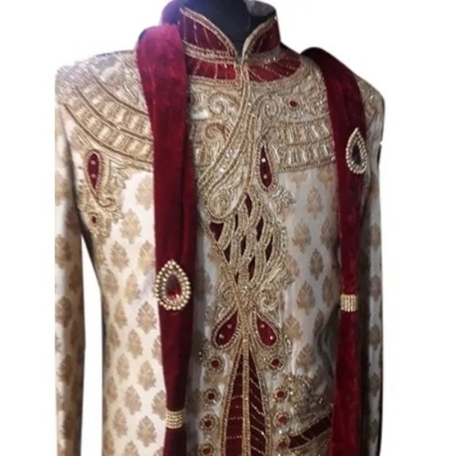 Embroidered Mens Sherwani