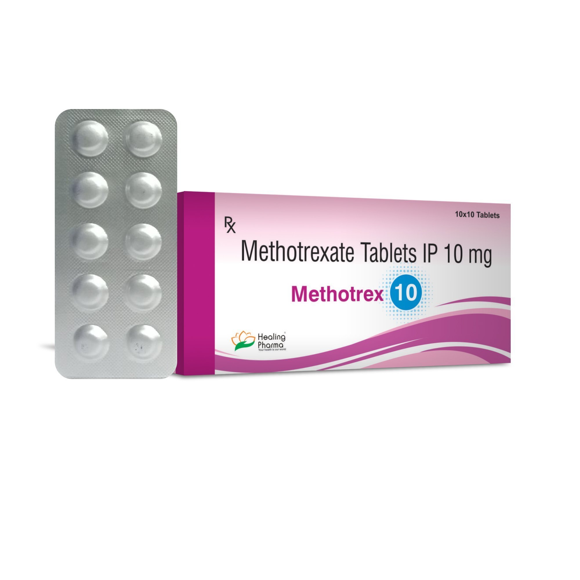 Methotrexate 10 Mg Tablet - Origin: India