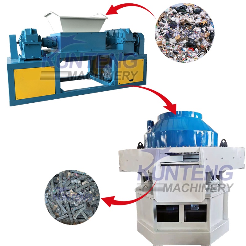 Organic Plastic Waste Shredder Machine - Capacity: 1000 Kg/Hr