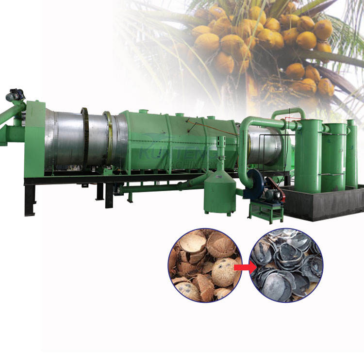 Palm Hazelnut And Walnut Shell Continuous Carbonization Furnace - Capacity: 1000-3000 Kg/Hr
