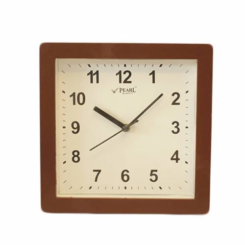 Square Analog Wall Clock