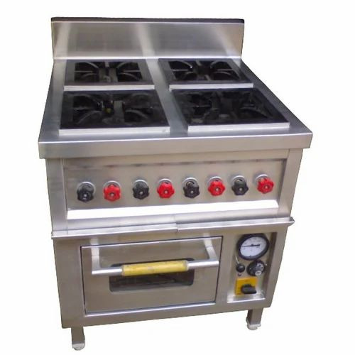 4 Burner Cooking Range