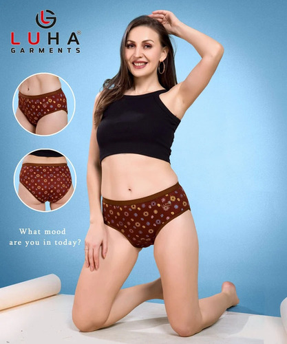 90cm Printed Cotton Women Panties