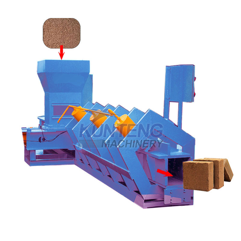 Coconut Coir Rice Husk Sawdust Briquetting Machine