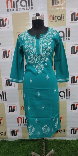 Cotton Lucknowi Kurti