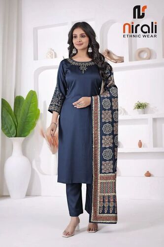 Gazi Silk Kurti Set