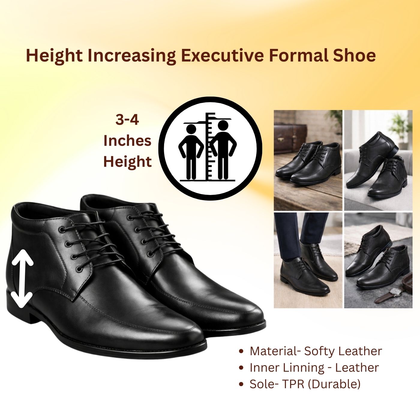 Height Increasing Shoe