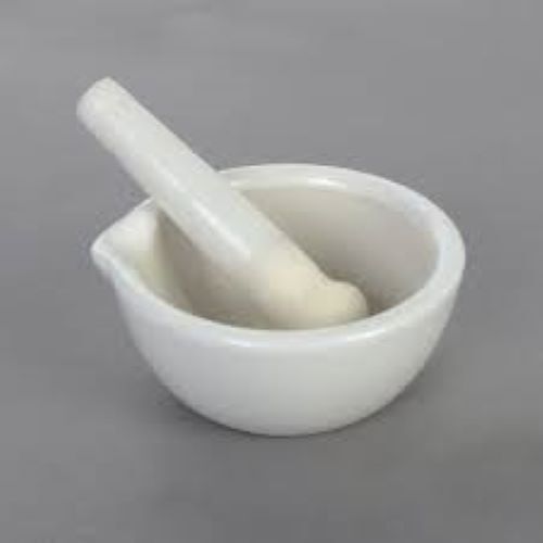 Porcelain Mortar And Pestle - Application: Laboratory
