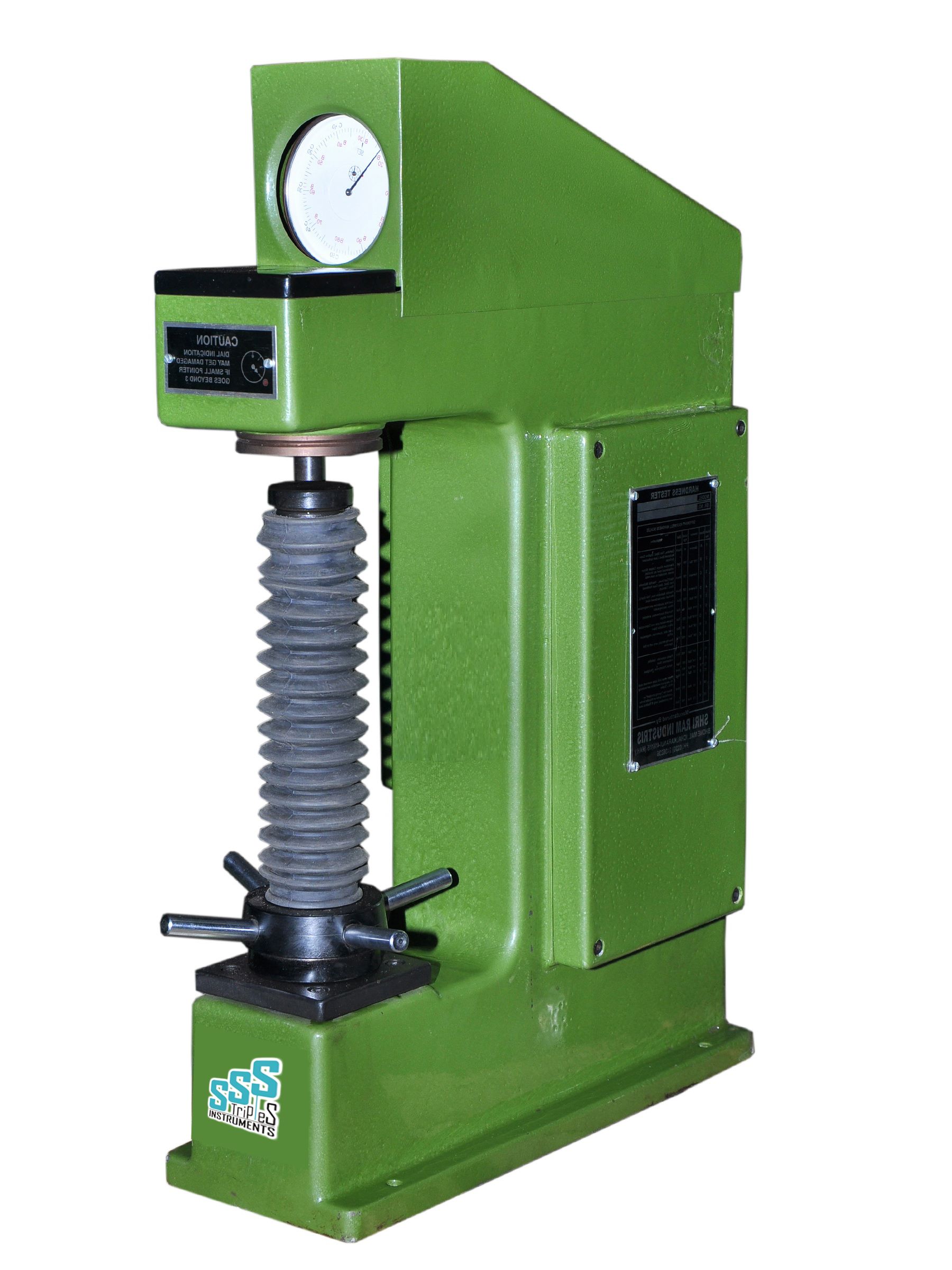 Rockwell Hardness Tester - Green Analog Display, 220V AC Power, Industrial & Laboratory Use | Minimal Maintenance, Long Service Life