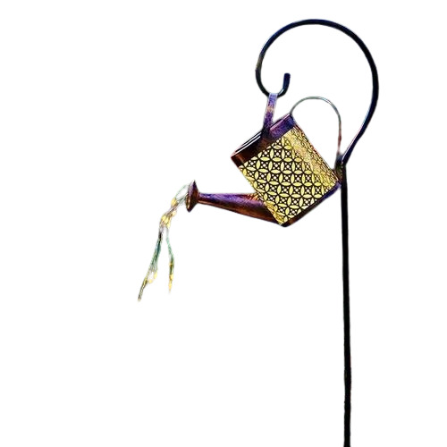 Solar Garden Watering Can Light