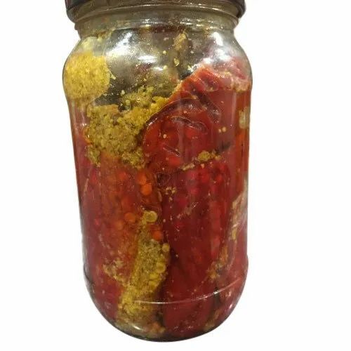 Stuffed Red Chilli Pickle