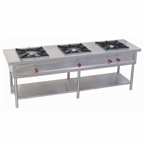Three Burner Cooking Range