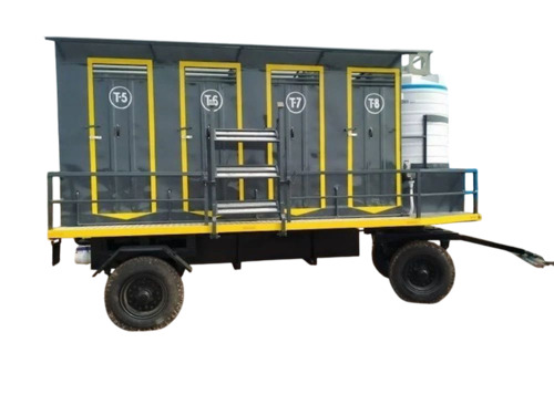 4 Seater Frp Mobile Toilet Van