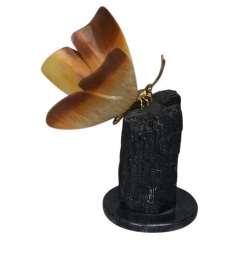 Butterfly Gemstone Statue