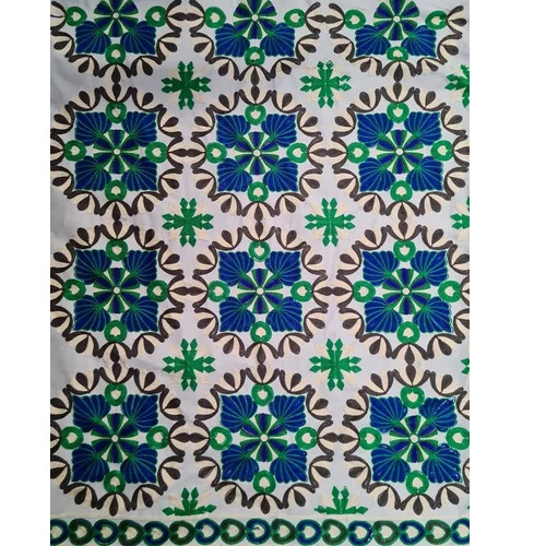 Cotton Flex Cross Stitch Embroidery Fabrics - Cotton, Multicolor, Embroidered | Colourfast, Washable, Unstitched