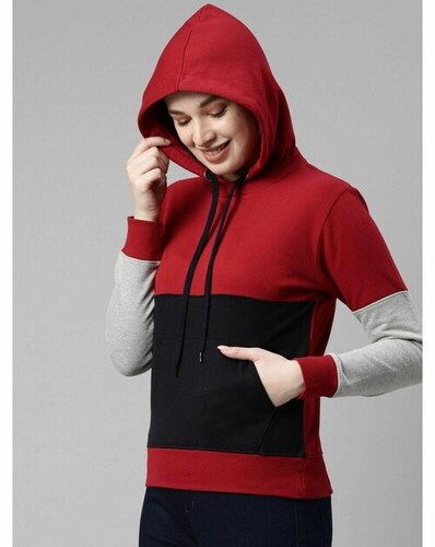 Full Sleeve Printed Women Sweatshirt