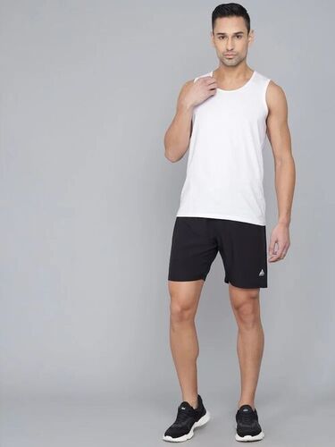 Men Black Sports Shorts