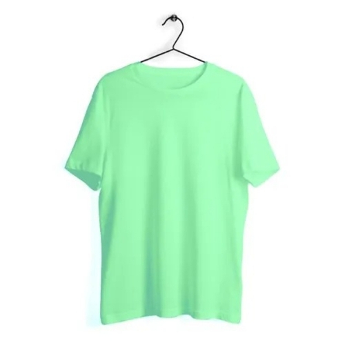 Plain T Shirt - Color: Light Green