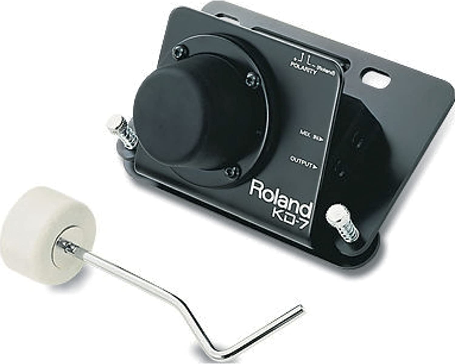 Roland Kd-7 Kick Trigger Electronic Drum With Kdb7 Beater