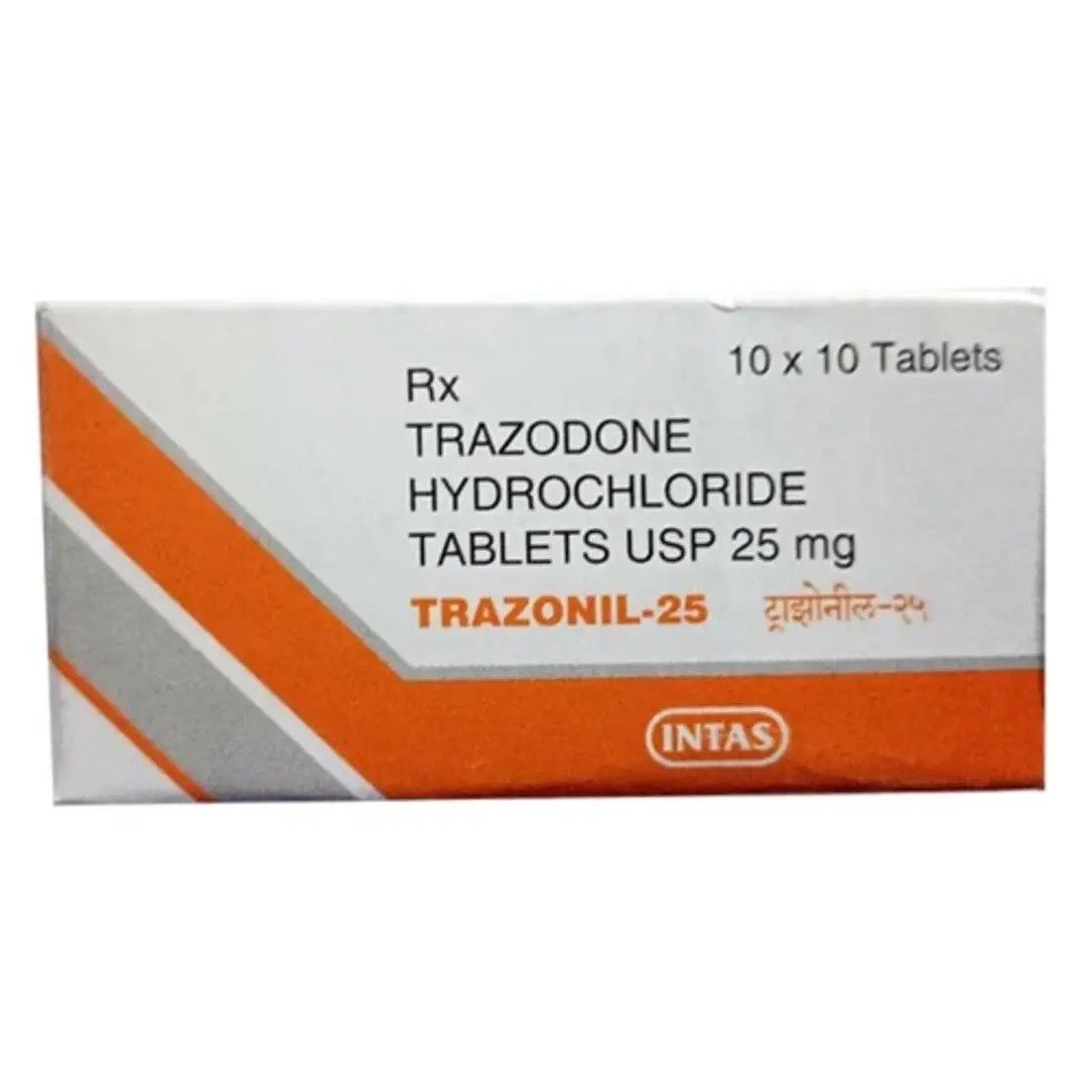 Trazodone 25Mg Tablets - Packaging Type: Boxes
