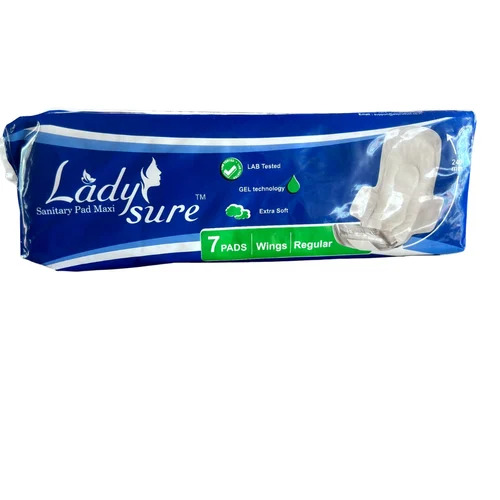 White Sanitary Pad - Age Group: Children