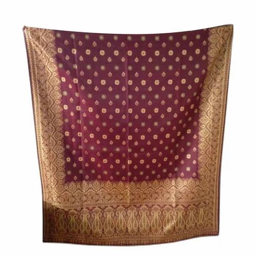 190 Gsm Cat Dark Ladies Jacquard Shawl