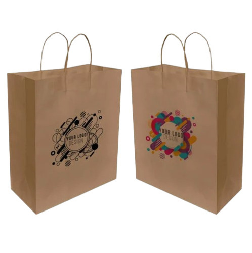 Brown Color Designer Paper Bag