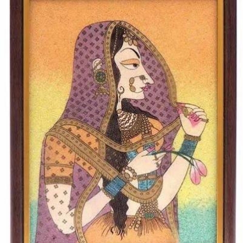 Gemstone Painting
