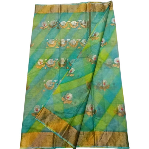 Green Kota Silk Saree