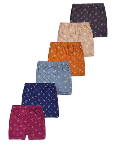 Kids Printed Cotton Underwear - Medium Size, Navy Blue, Unisex Printed Trunk | Soft, Breathable, Easy Wash