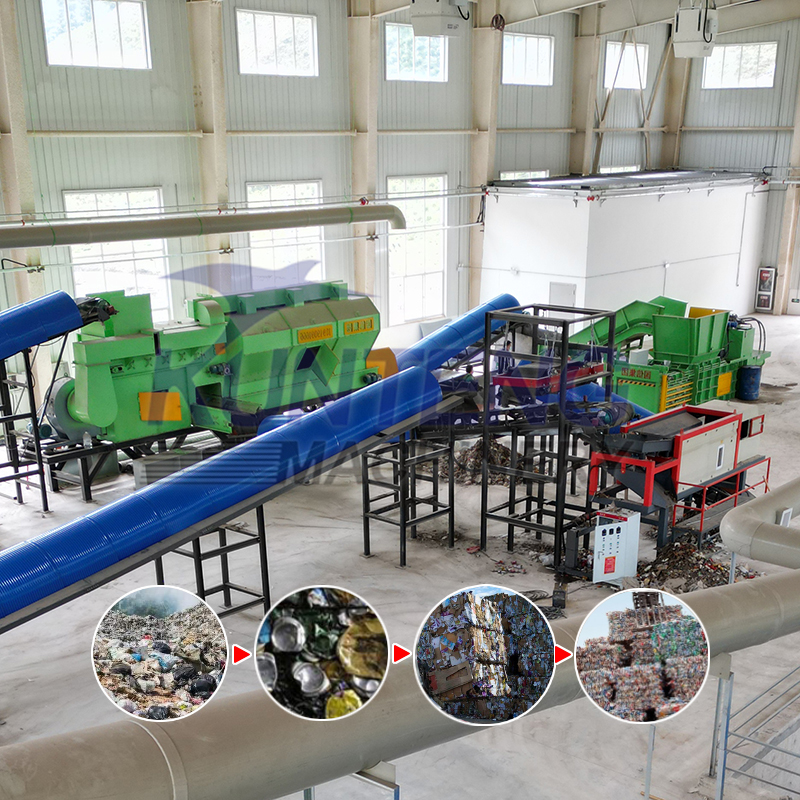 Lightweight Waste Cardboard Boxes Garbage Air Screening Machine - Capacity: 60 T/hr