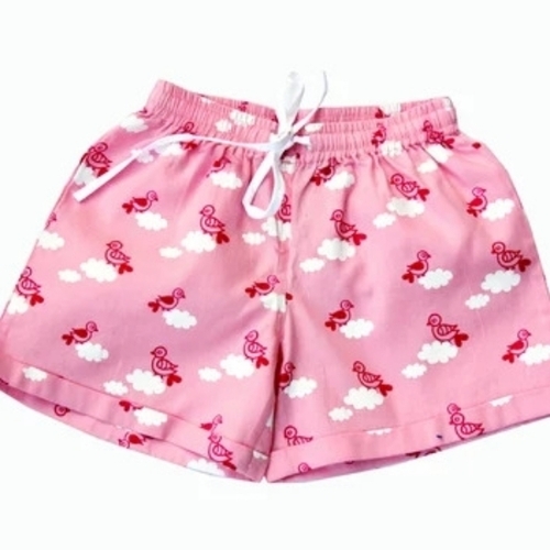 Pink Color Kids Shorts