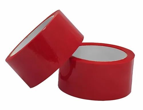 Red Bopp Self Adhesive Tape
