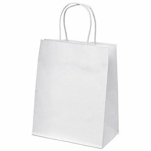 White Paper Carry Bag