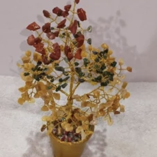 Agate Slice Gemstone Tree