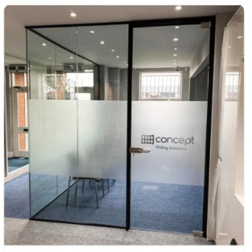 Aluminium Acoustic Glass Door