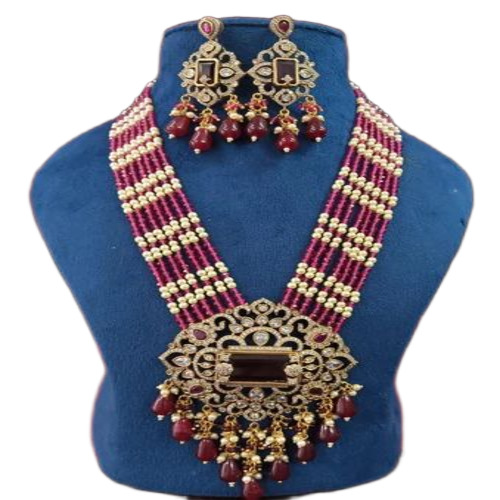 Designer Long Necklace Set