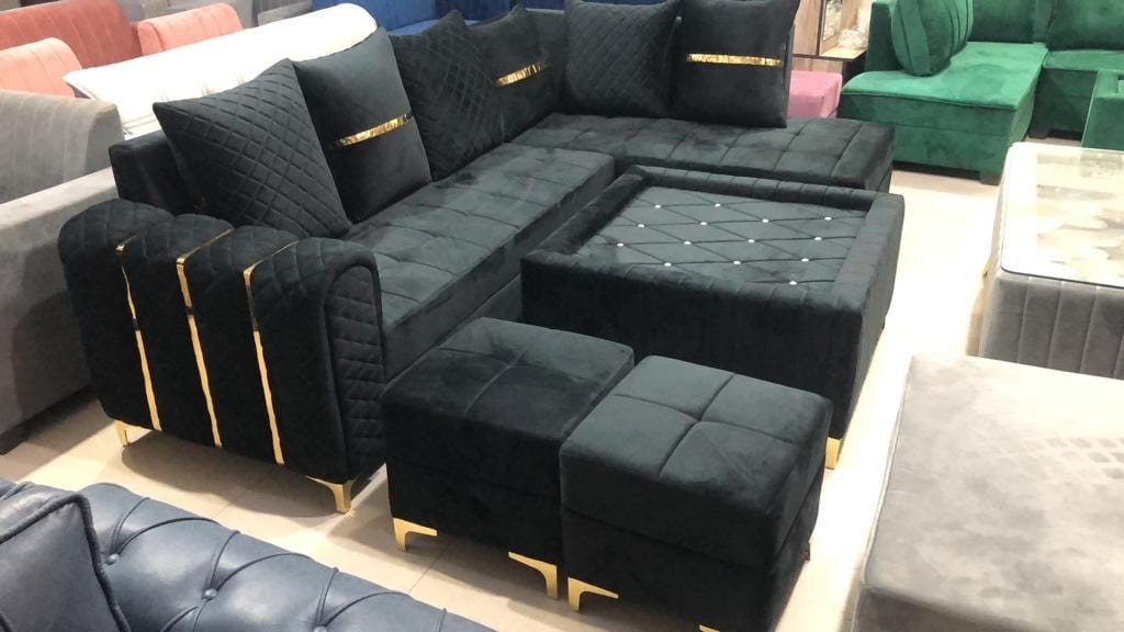 Designer Sofa With Center Table