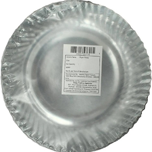 Disposable Round Paper Plates