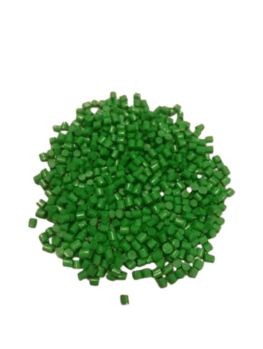 Green Plastic Granules