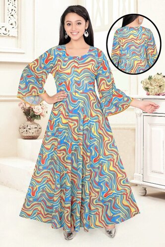 Ladies Long Kurti With Pant - Cotton Blend, All Size, Long Sleeve, Trendy, Casual | Anti Wrinkle, No Fade, Comfortable, Washable, Stylish