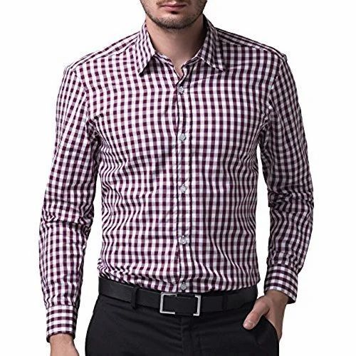 Mens Fancy Shirt - Cotton, All Size, Full Sleeves | No Fade, Stylist, Comfortable, Washable