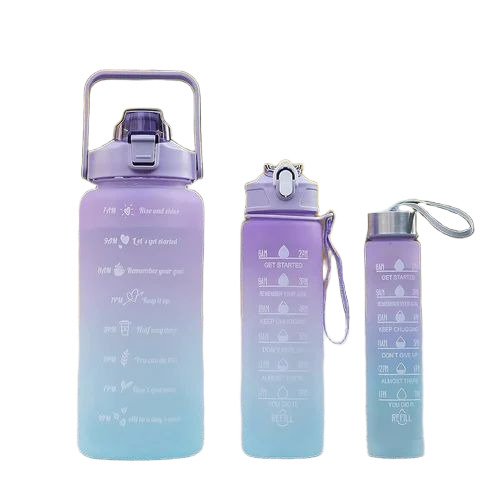 Motivational Plastic Bottle Set